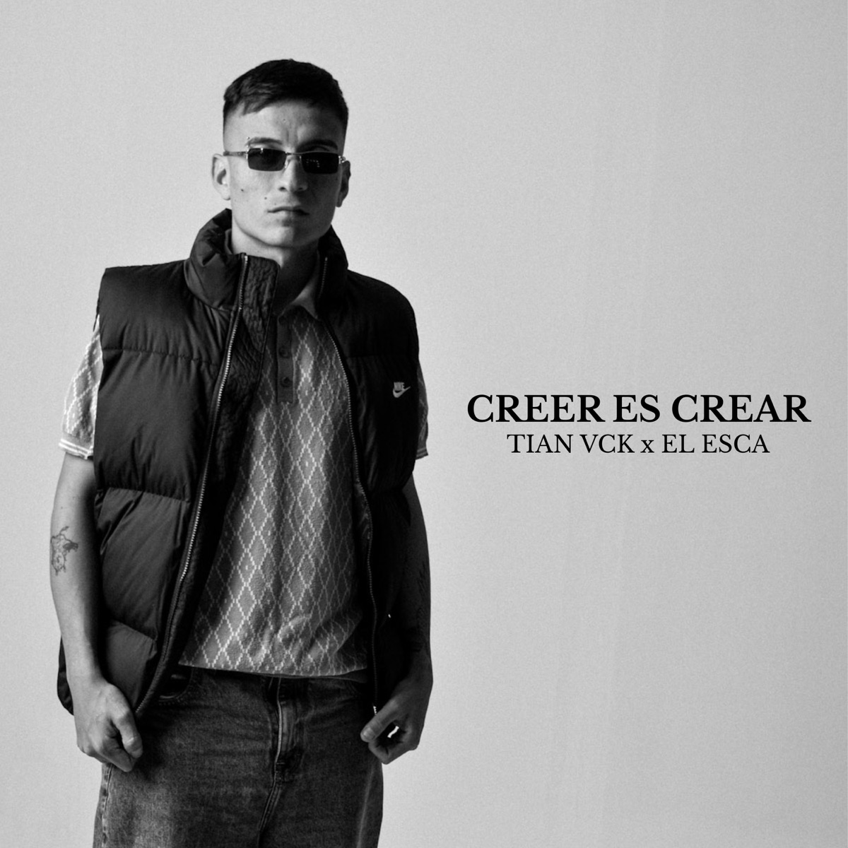 Creer es crear - Single by Tian Vck & El Esca album cover
