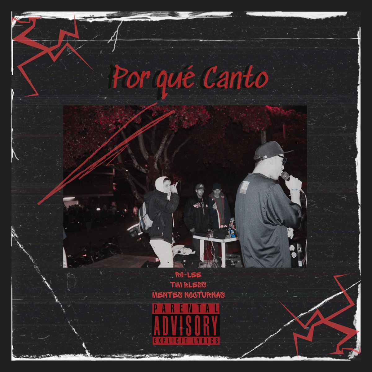 POR QUÉ CANTO (feat. RO-LEE MC) - Single by Mentes Nocturnas album cover