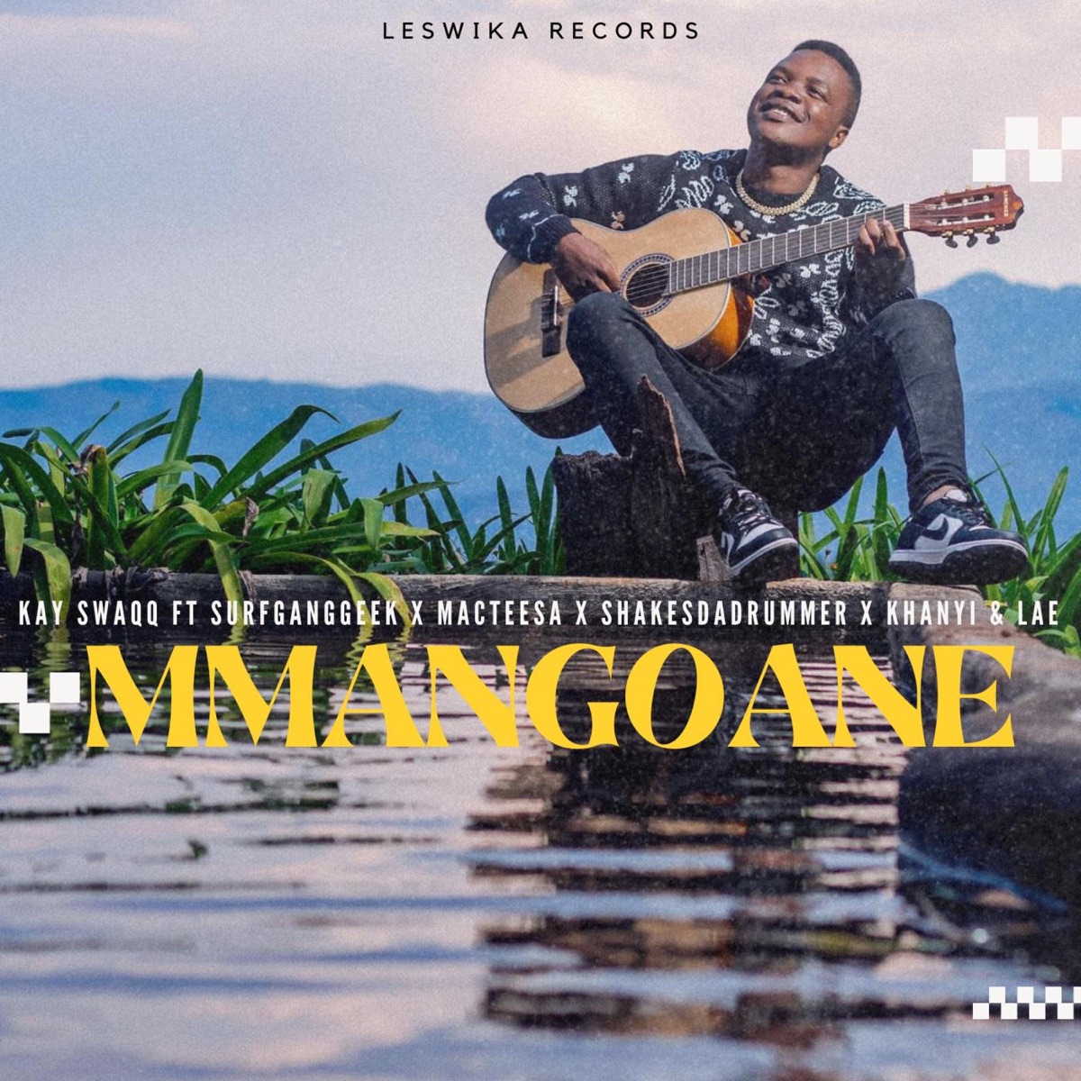 MMANGOANE (feat. SURFGANGGEEK, MacTee SA, SHAKESDADRUMMER, Khanyi & LAE) - Single by Kay SwaQQ album cover