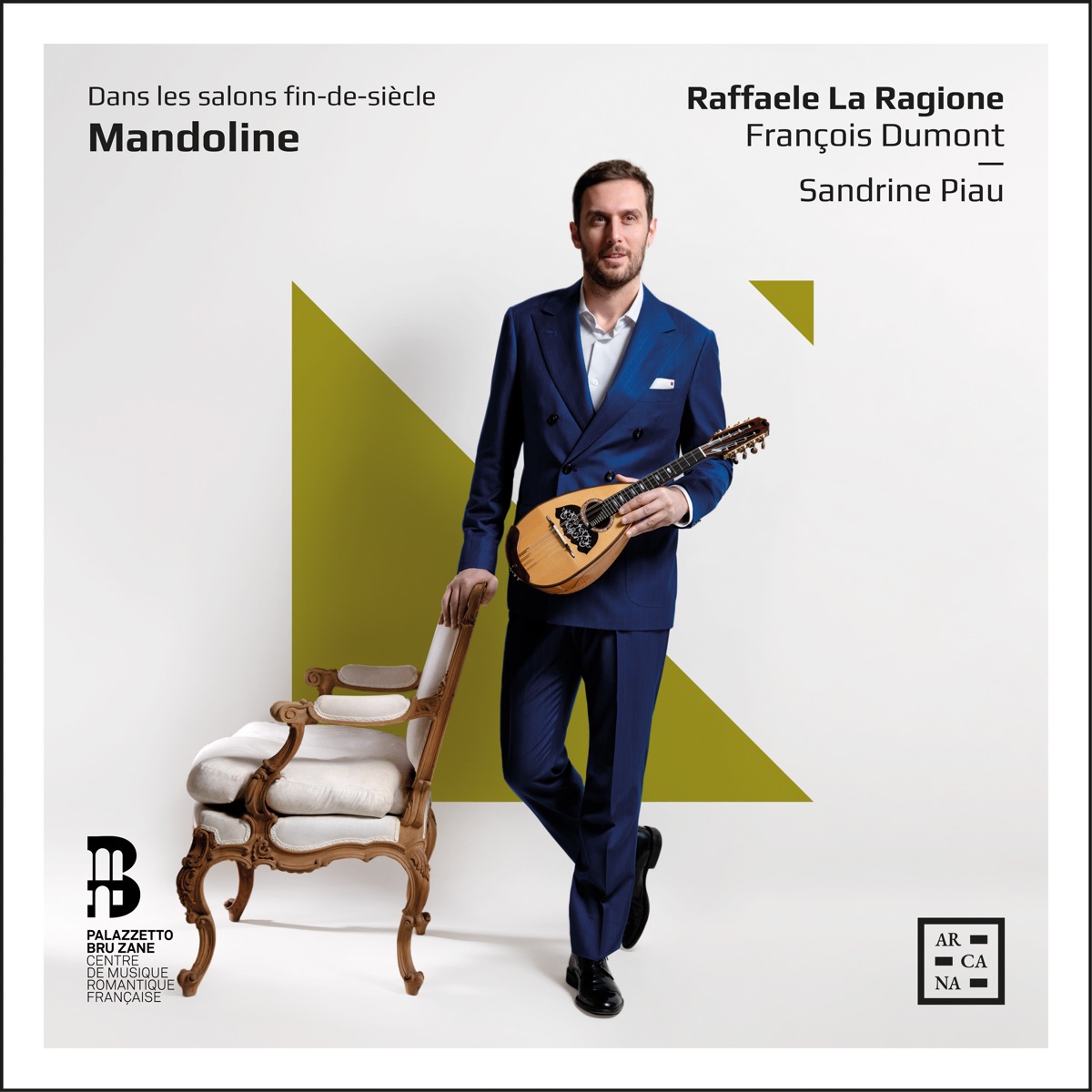 Mandoline. Dans les salons fin-de-siècle by Raffaele La Ragione, François Dumont & Sandrine Piau album cover