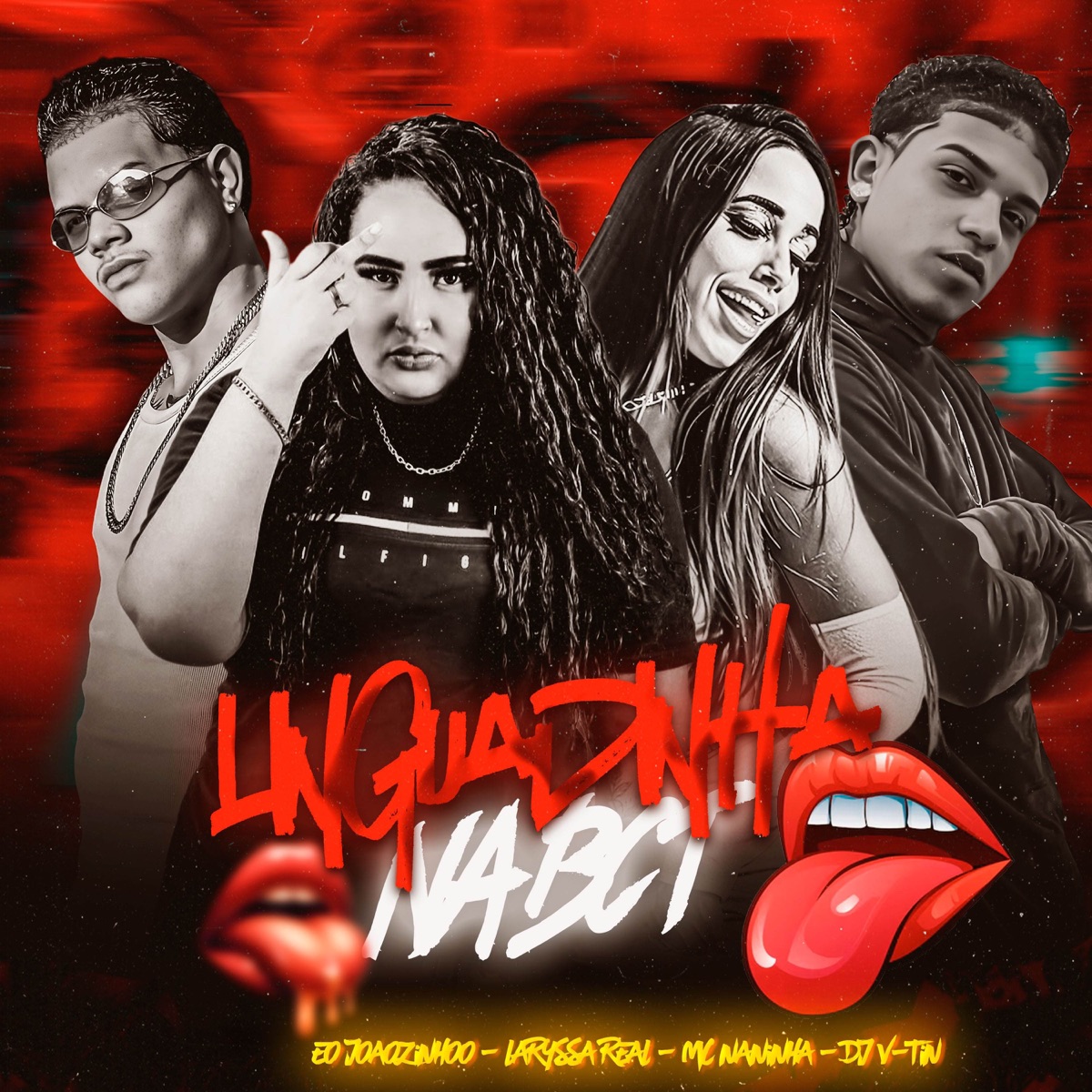 Linguadinha Na Bct (feat. DJ V-TIN) - Single by Éo Joãozinhoo, Mc Naninha & Laryssa Real album cover