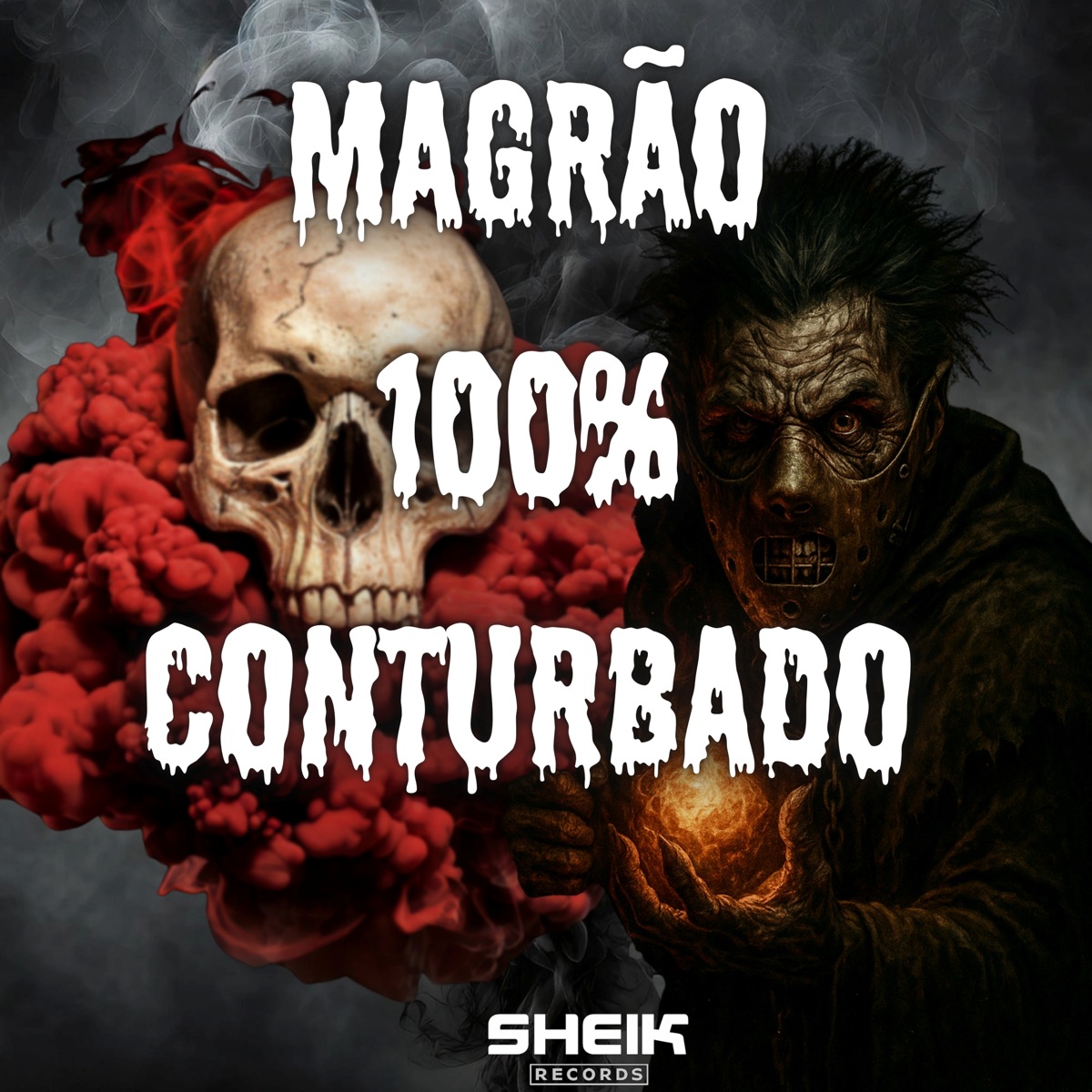 Magrão 100% Conturbado (feat. MC GW) - Single by MC Kauan zs & DJ MALFO album cover