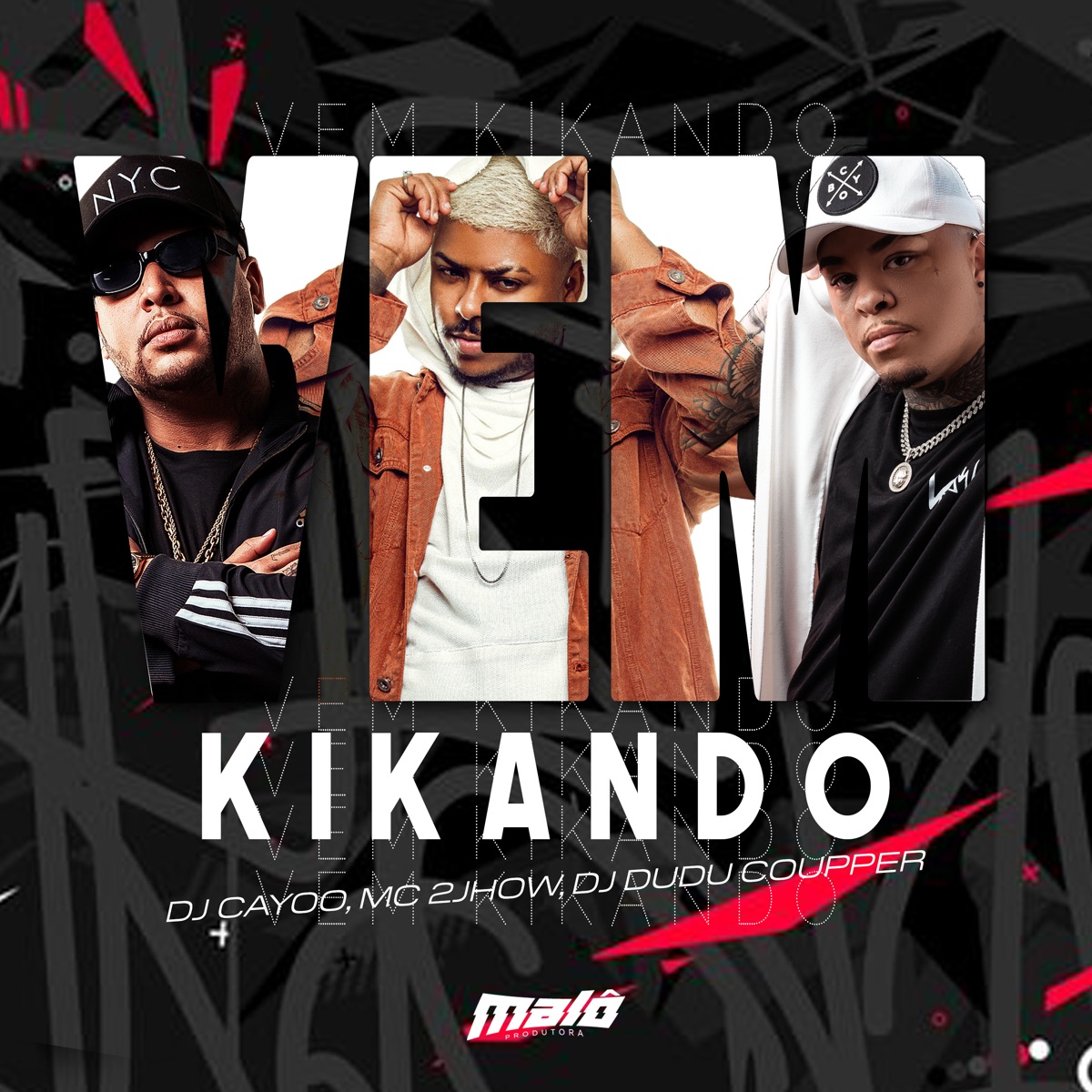 Vem Kikando - Single by MC 2jhow, DJ Cayoo & Dj Dudu Coupper album cover
