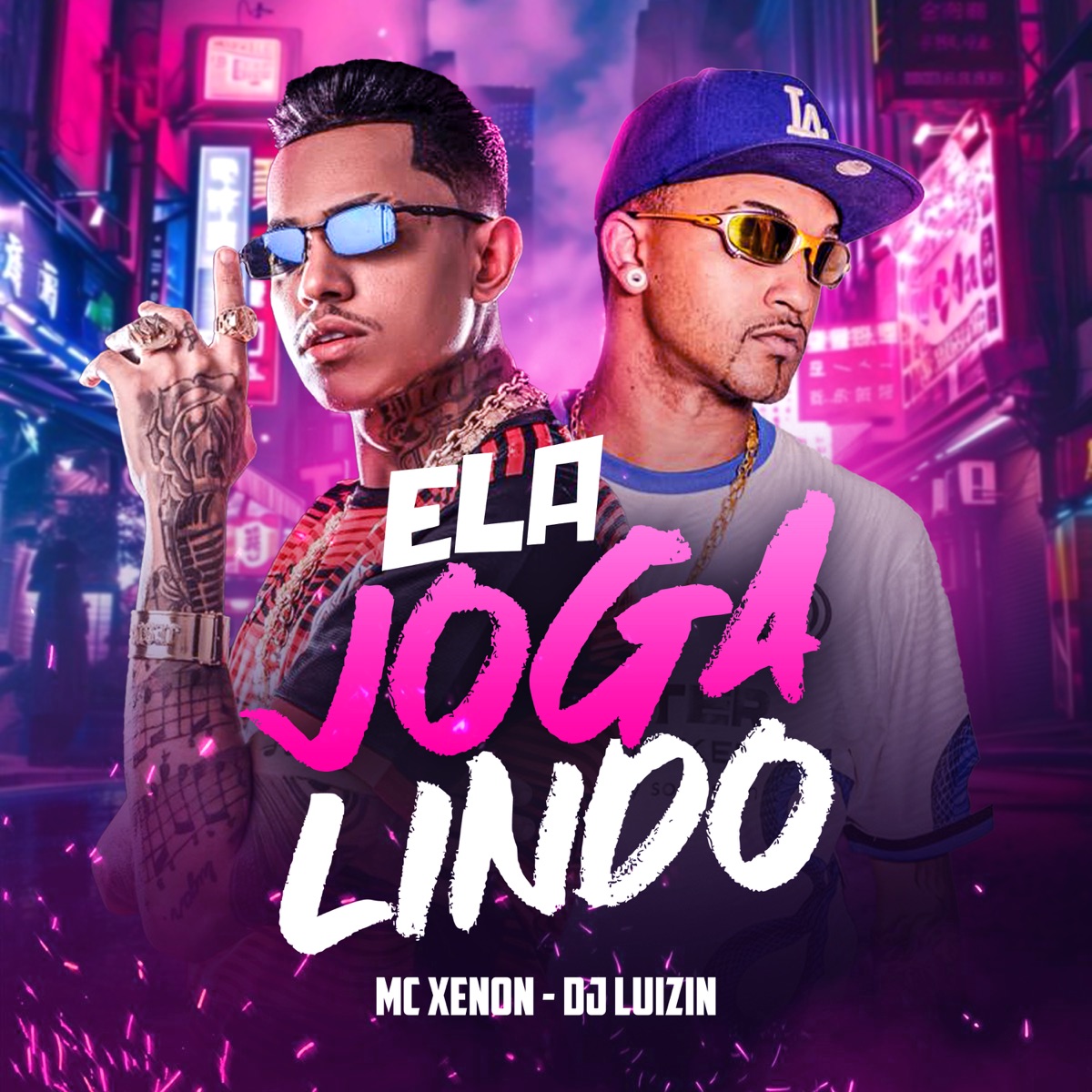 Ela Joga Lindo - Single by Mc Xenon & DJ LUIZIN album cover
