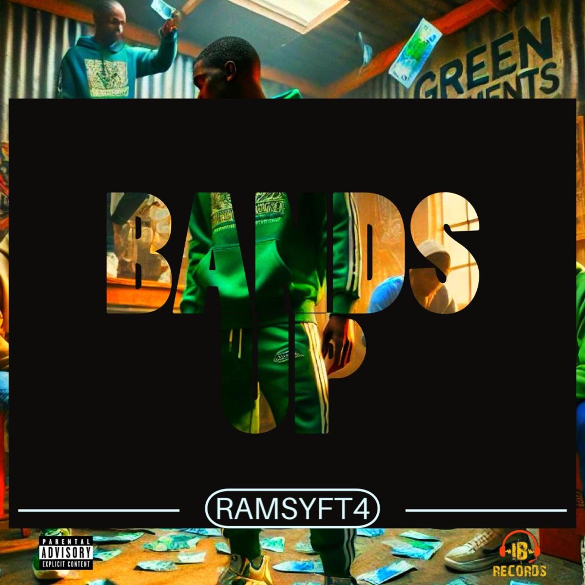 BANDS UP - Single by RamsyFT4 album cover