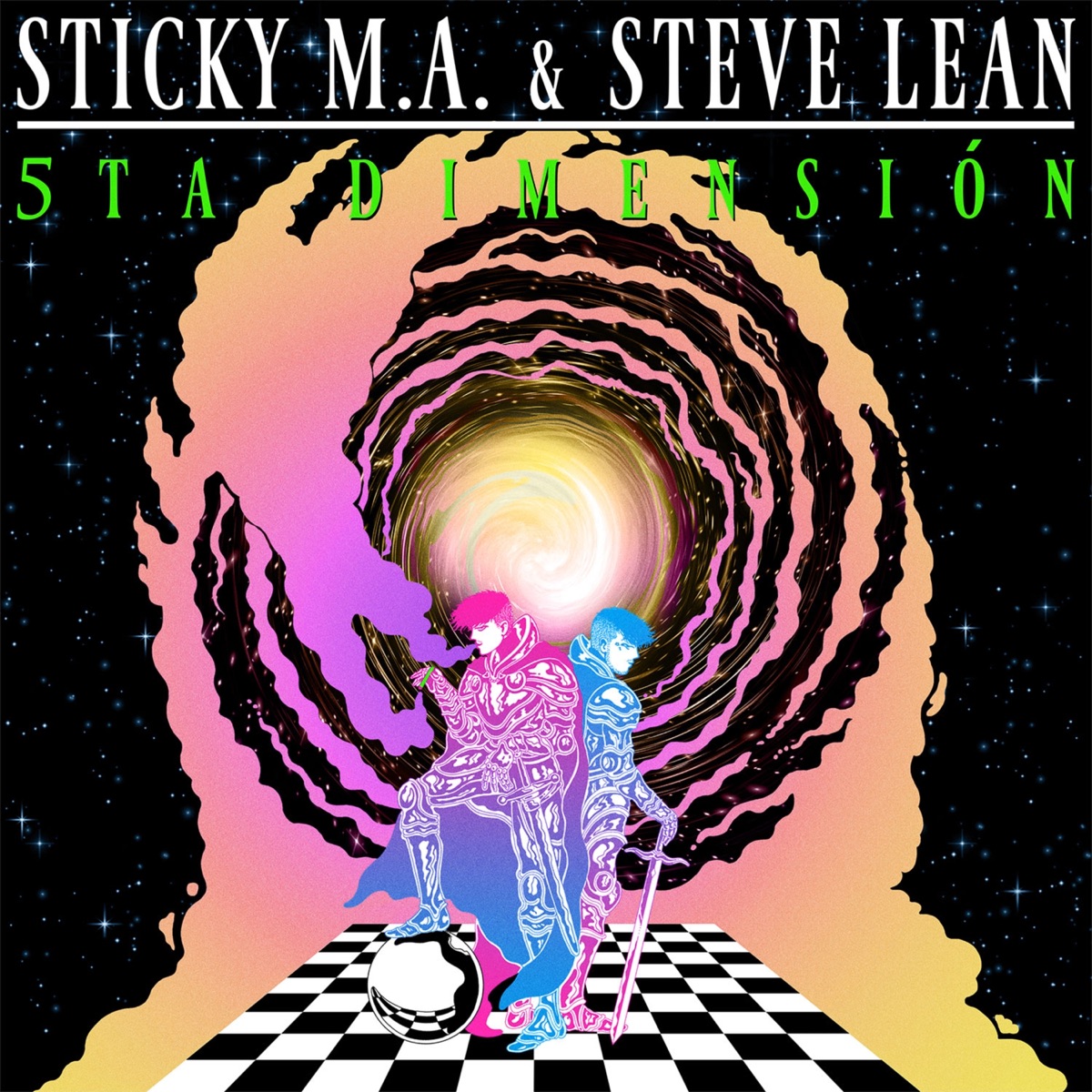 5ta Dimensión by Sticky M.A. & Steve Lean album cover