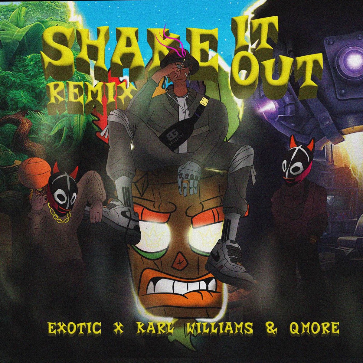 Shake It Out (Remix) - Single by Exotic Dj, Karl Williams & QMore album cover
