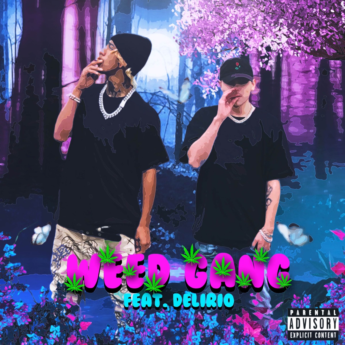 Weed Gang - Single by Green Icy & delirioo album cover