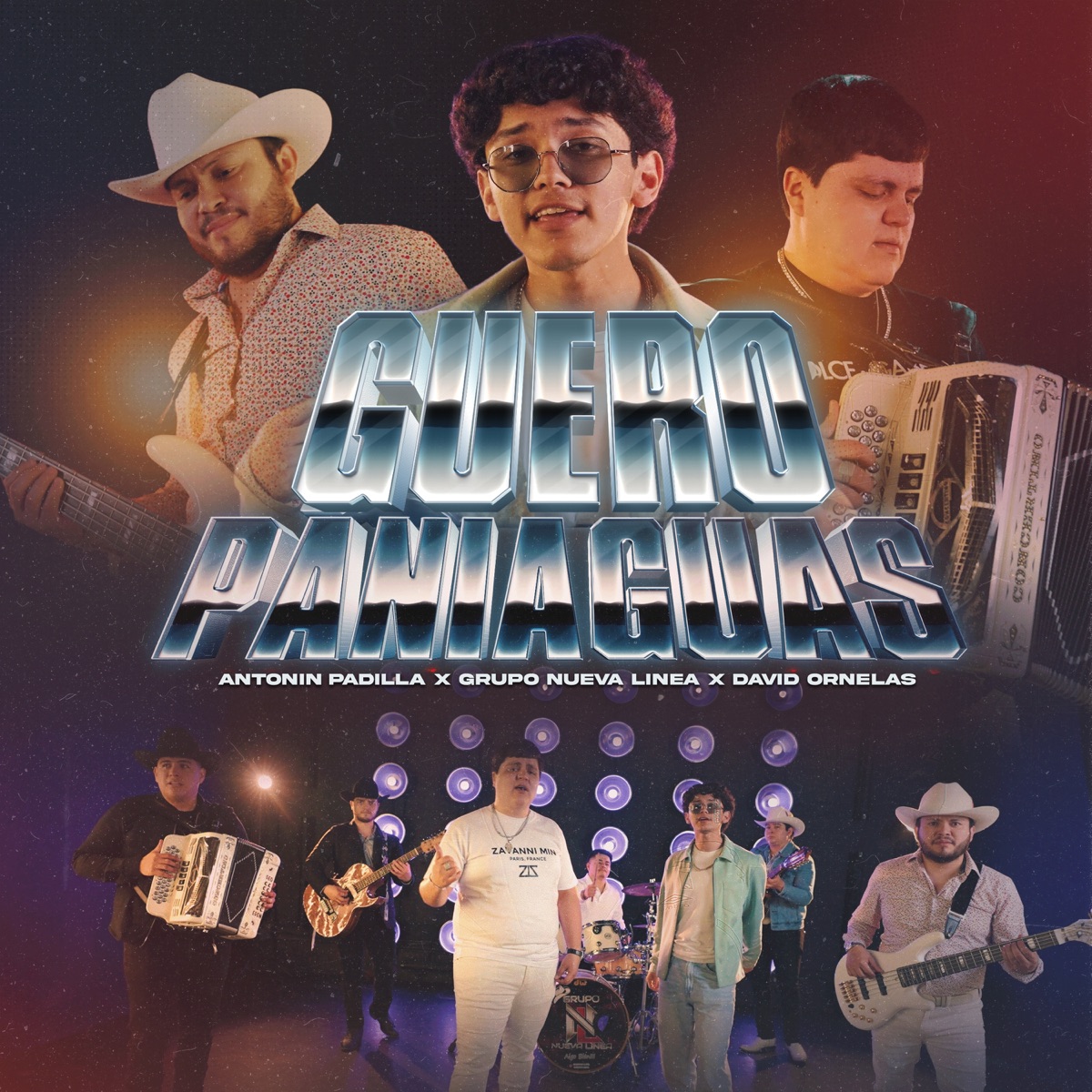 Güero Paniguas - Single by Antonin Padilla, Grupo Nueva Linea & David Ornelas album cover