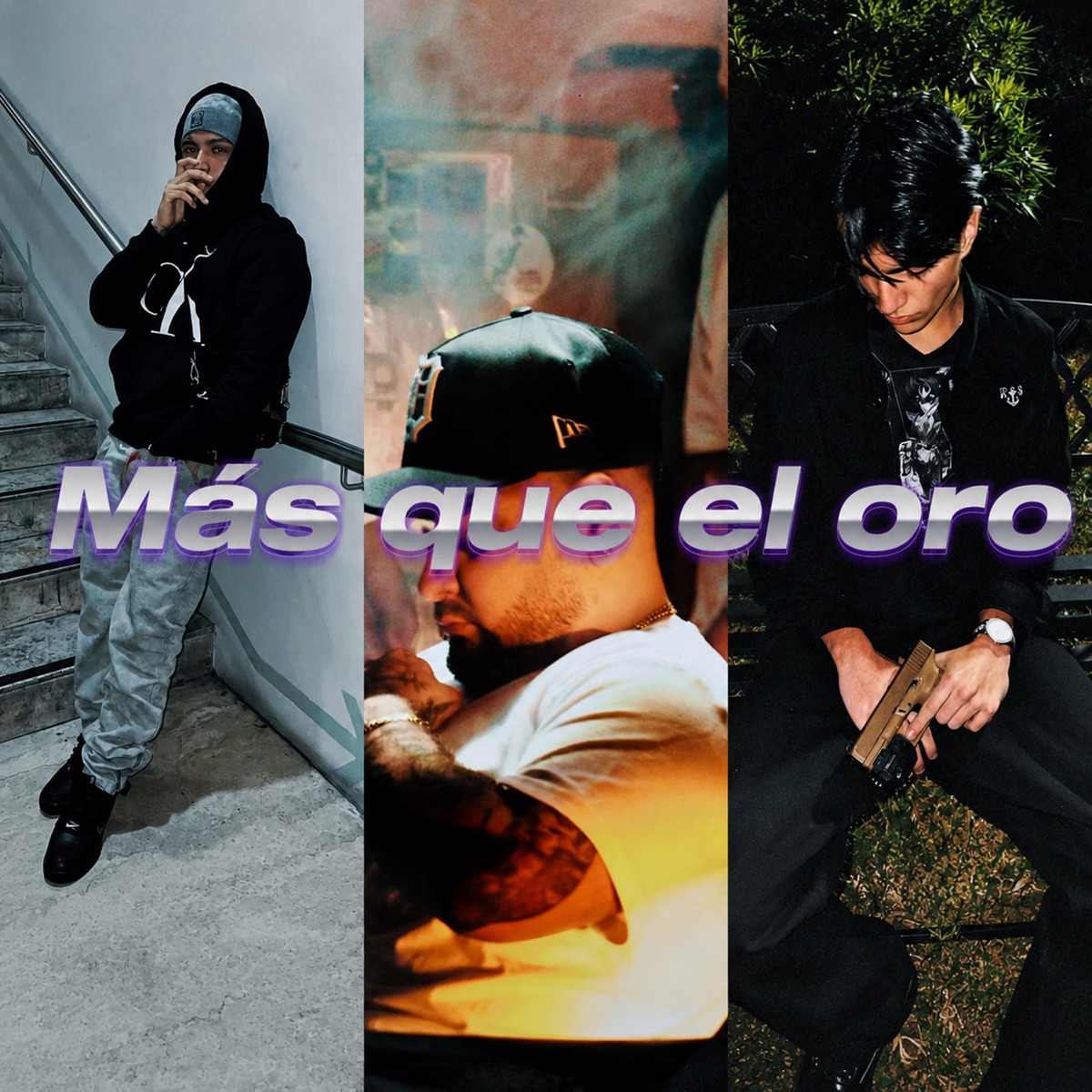 Más Que El Oro (feat. MaoTheKid & Tryhan) - Single by Luy San Rap album cover