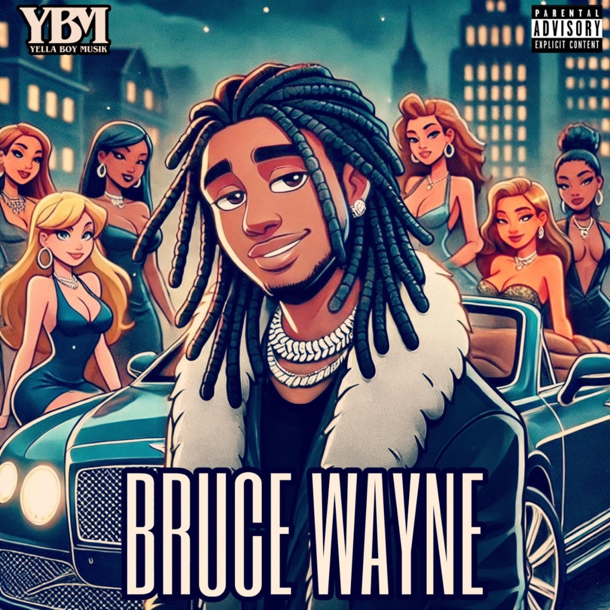 Bruce Wayne - Single by Yella Boy Musik album cover