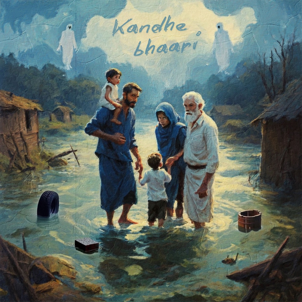 Kandhe Bhaari - Single by NAVWIK album cover