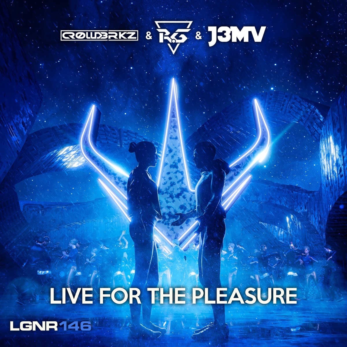 Live for the Pleasure - Single by CROWD3RKZ, R.G & J3MV album cover