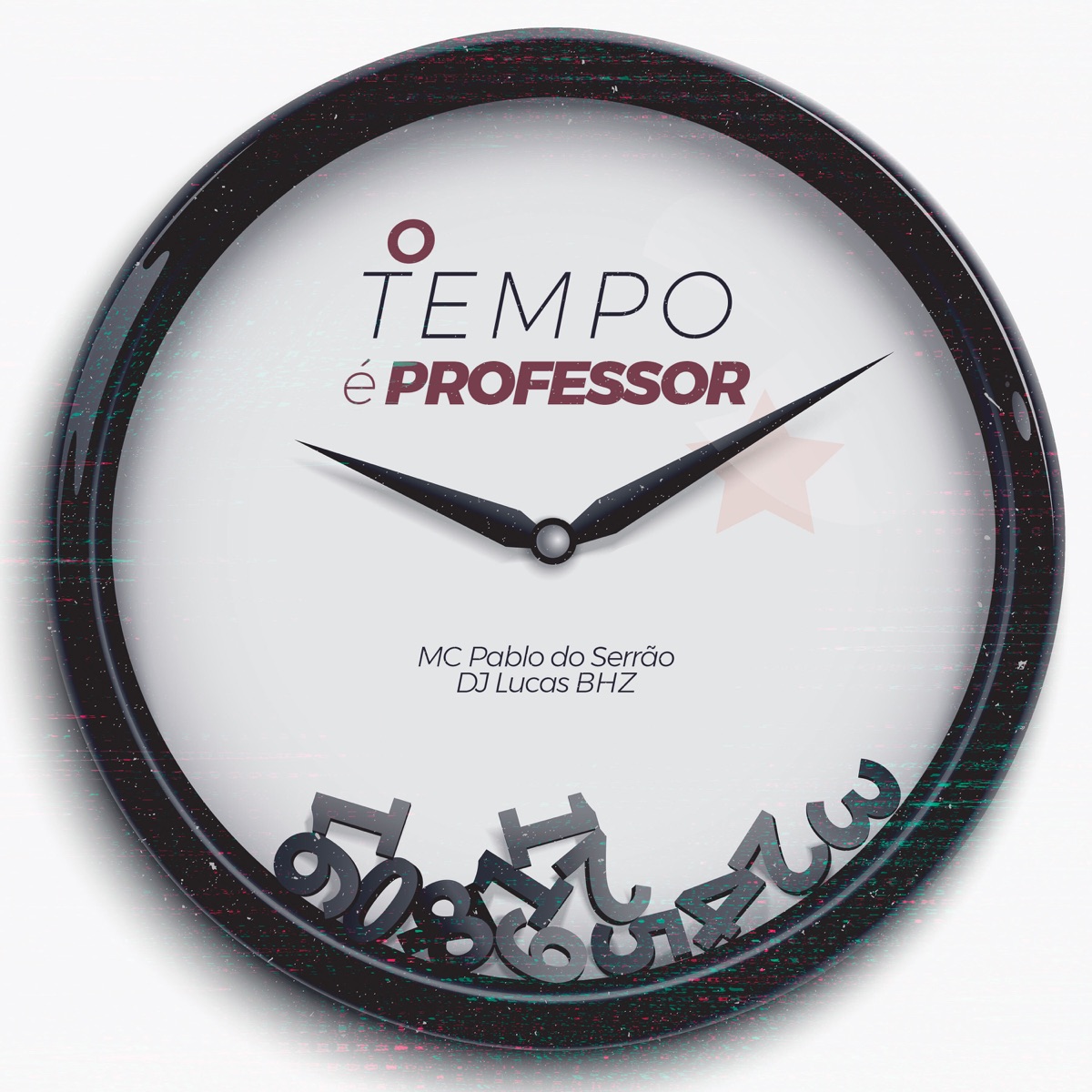 O Tempo É Professor (feat. Lucas BHZ) - Single by Mc Pablo do Serrão album cover