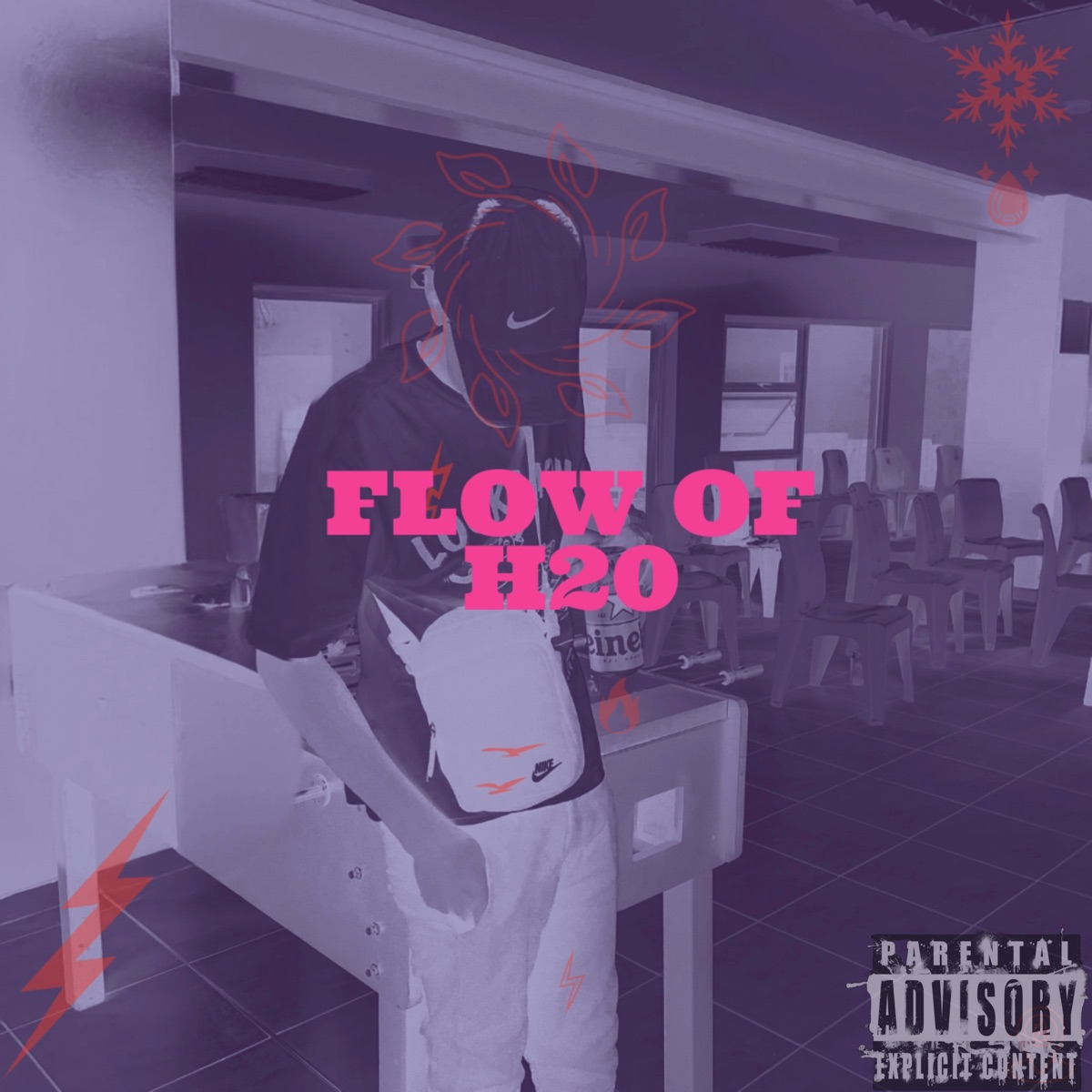 Flow of H20 (feat. Dimphowadiwave) - Single by WILLIAM NTK & DracoTheHoodPharmacist album cover