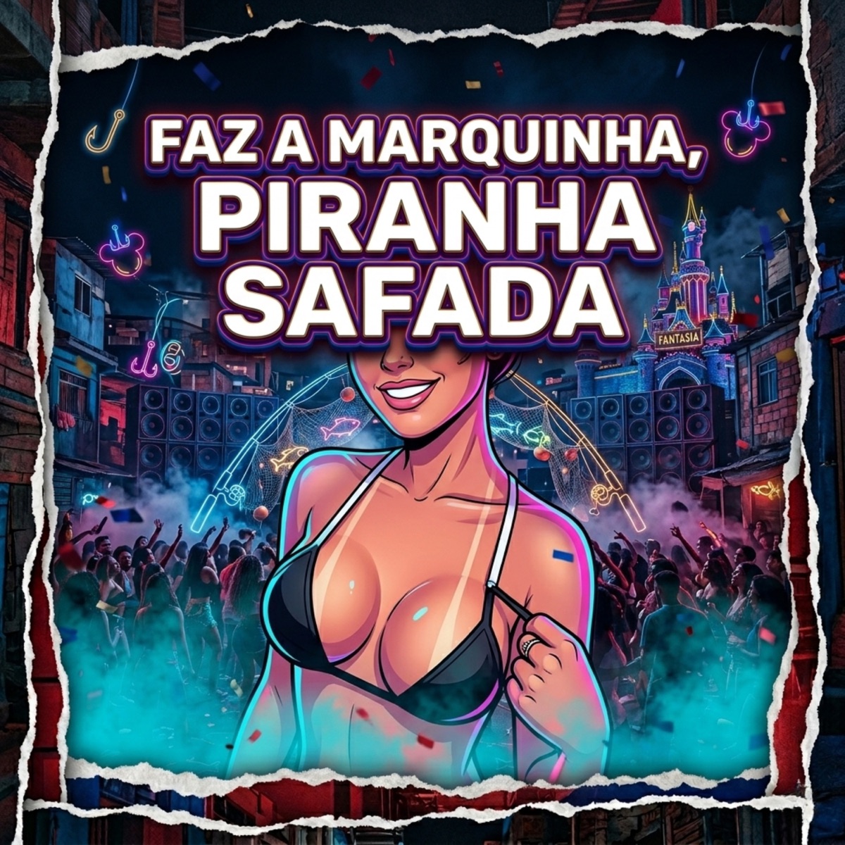 Faz A Marquinha, Piranha Safada - Single by Mc a Midia, DJ Jessica Salty & Dj Jeffinho Thug album cover