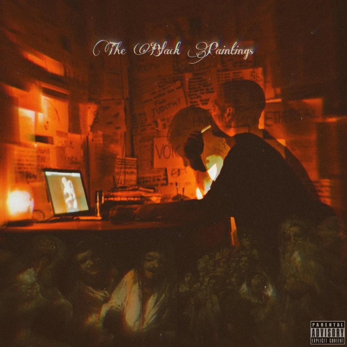 The Black Paintings (feat. Miller_) by Reign MC album cover