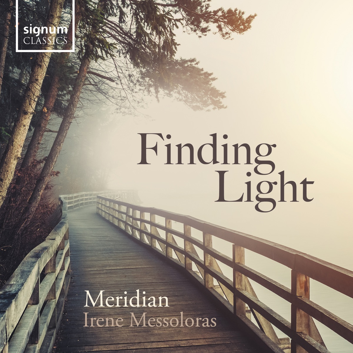 Finding Light by Irene Messoloras & Meridian album cover