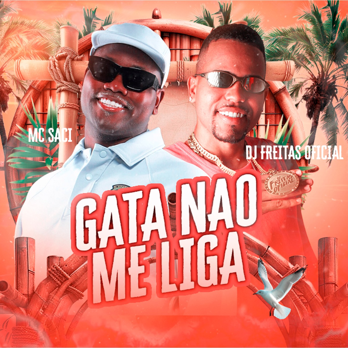 Gata Não Me Liga (feat. MC Saci) - Single by Dj Freitas Oficial album cover