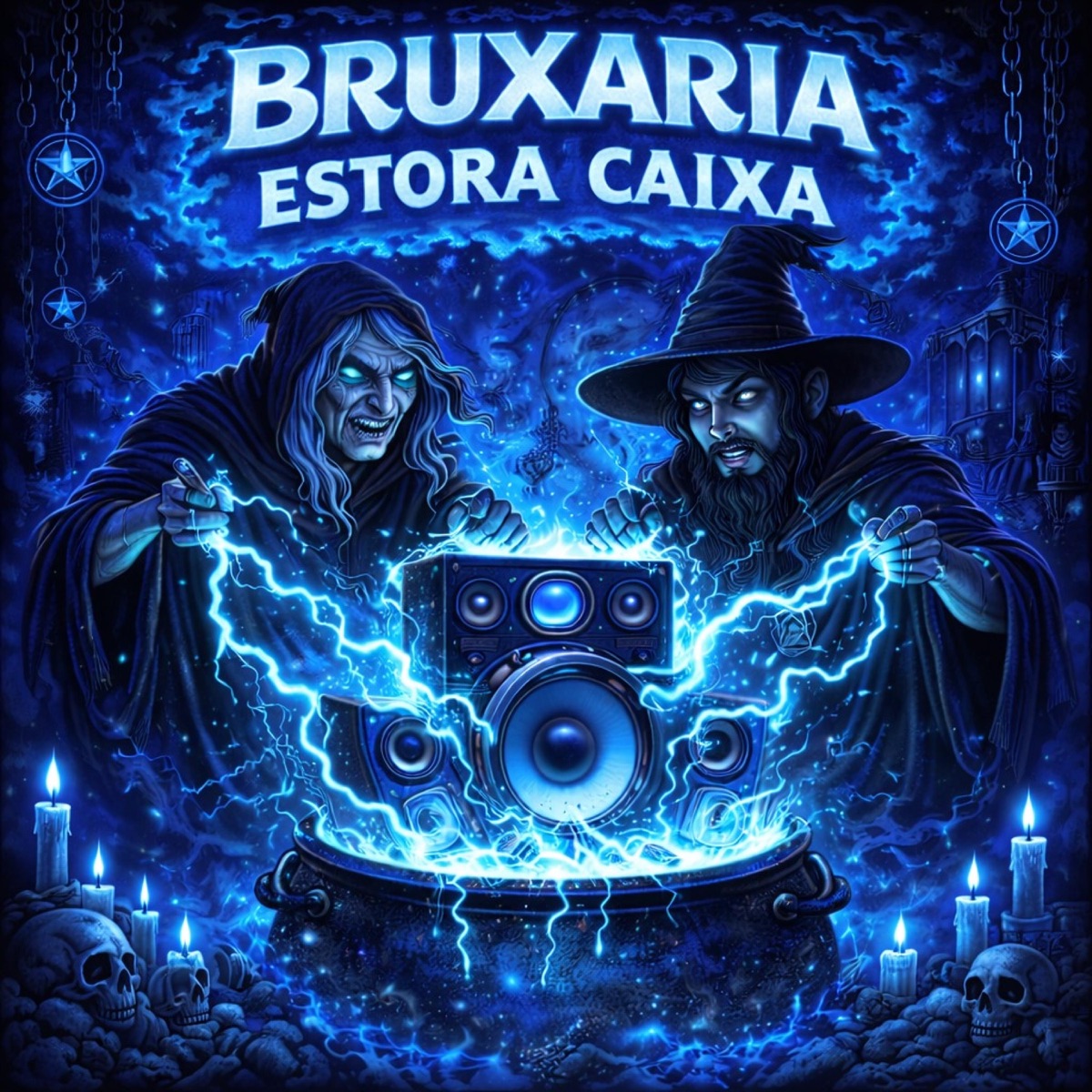 BRUXARIA ESTORA CAIXA (feat. DJ PRK ORIGINAL) - Single by DJ COLOMBINHA album cover