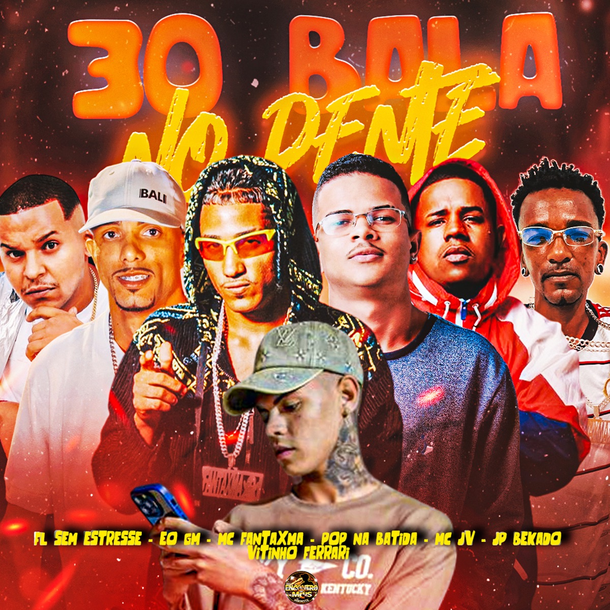 30 Bala no Pente (feat. EO GM, Mc JV & JP Bekado) - Single by Pop Na Batida, Mc Fantxma, Fl Sem Estresse & Vitinho Ferrari album cover