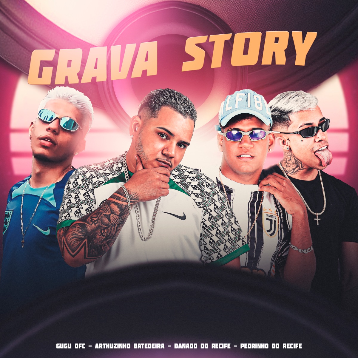 Grava Story (feat. Pedrinho do Recife) - Single by Danado do Recife, Arthuzinho batedeira & Gugu Ofc album cover