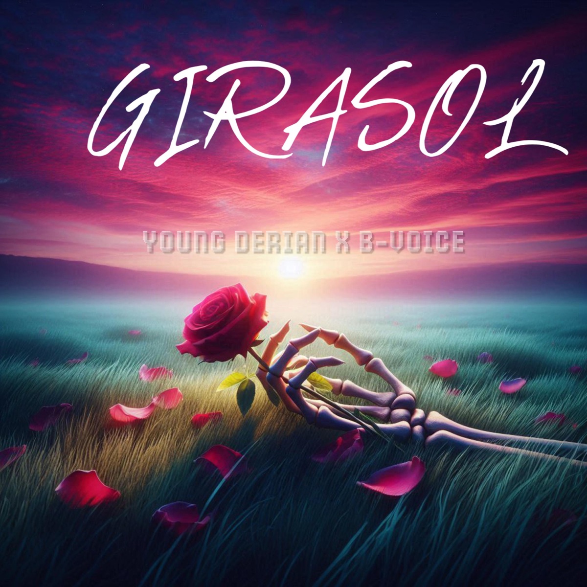 GIRASOL (feat. YOUNG DERIAN & B-VOICE) - Single by LHDT album cover