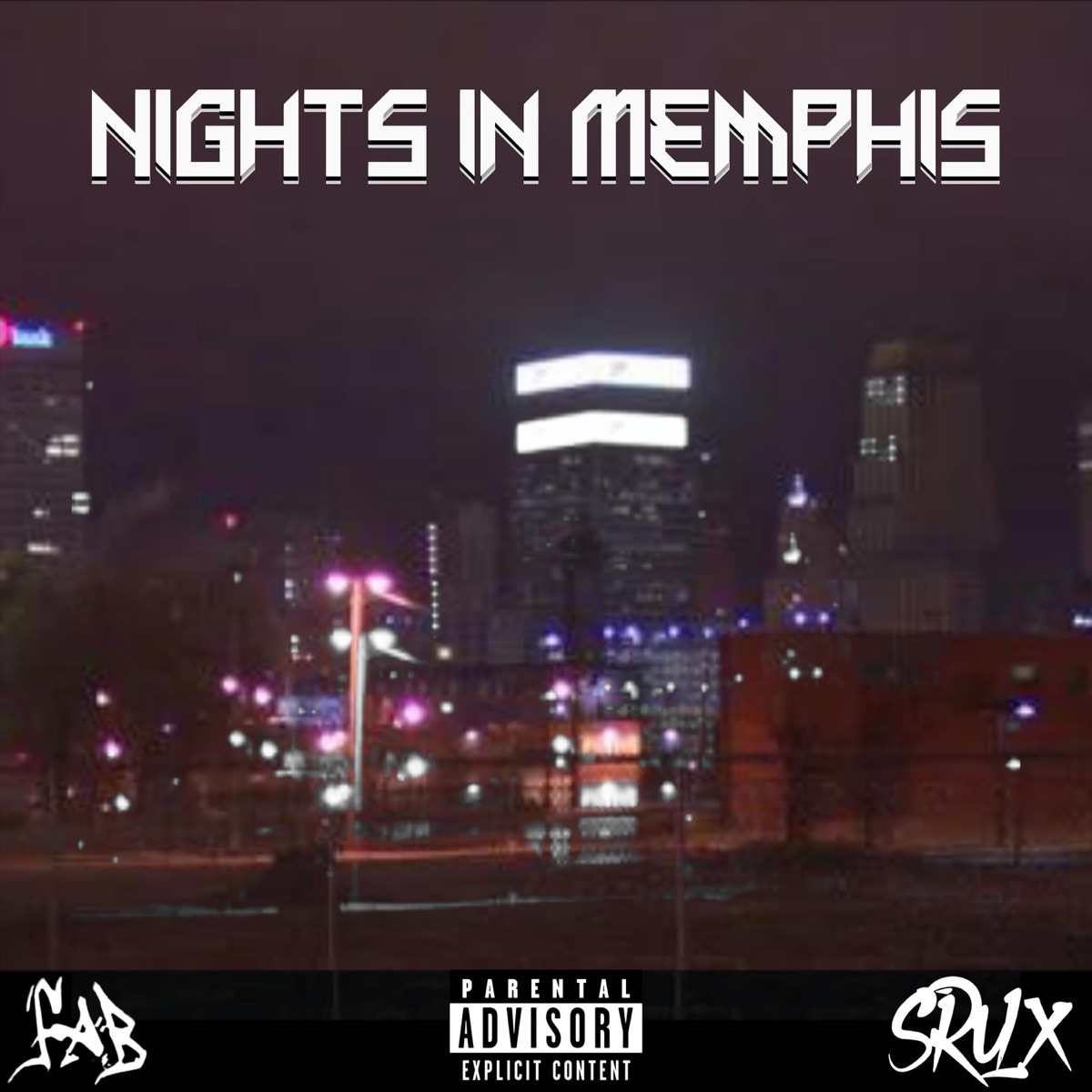 Nights In Memphis - Single by F.A.B. flyingalienboy & SRULX album cover