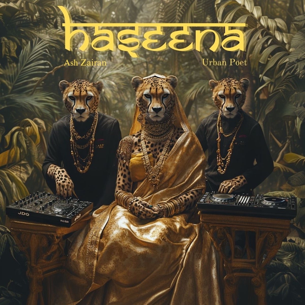 Haseena - Single by Ash Zairan & Urban Poet album cover
