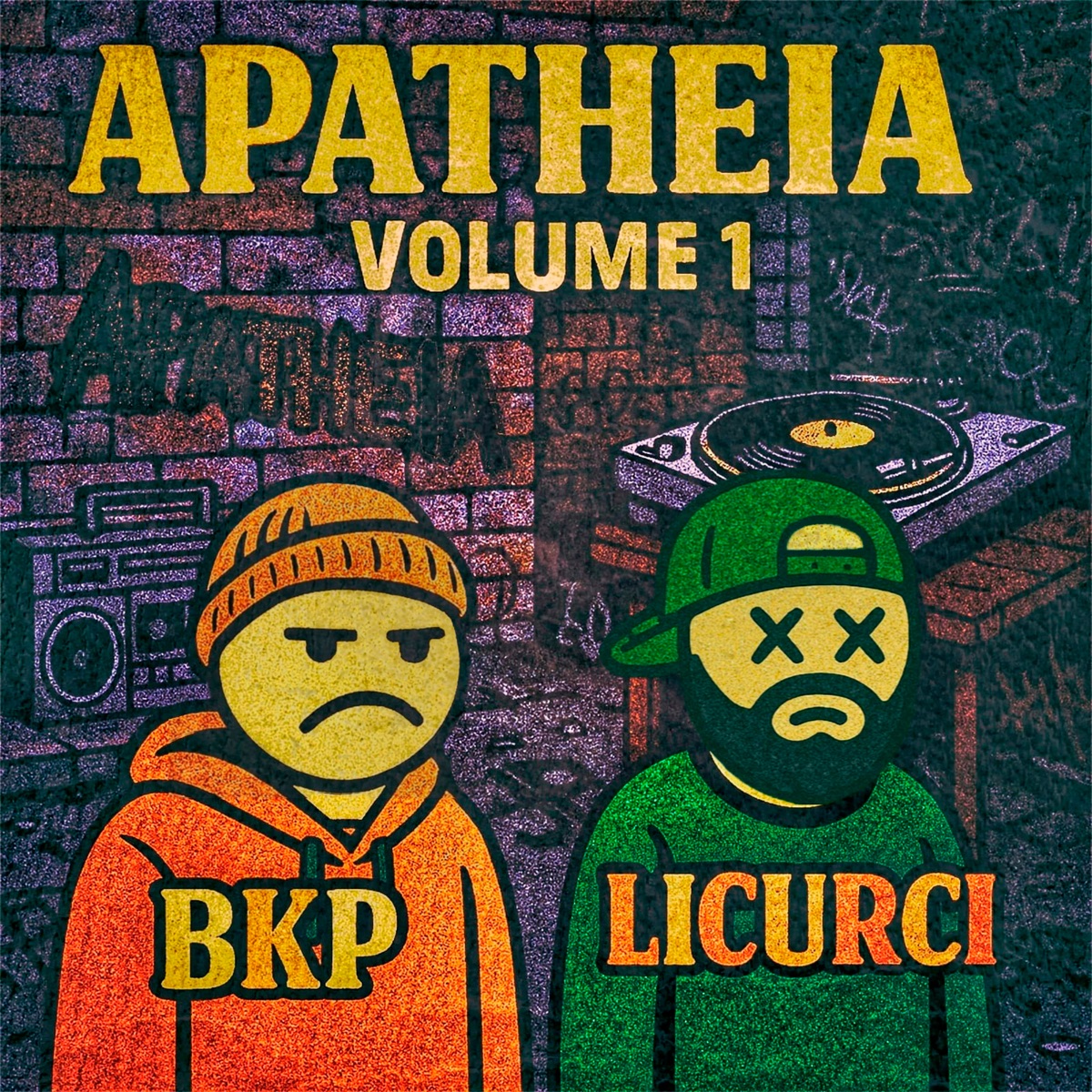 Apatheia Vol.1 - EP by Licurci & Bkp album cover