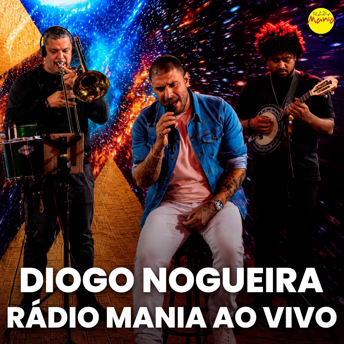 MANIA AO VIVO | DIOGO NOGUEIRA (AO VIVO) by Mania do Brasil & Diogo Nogueira album cover