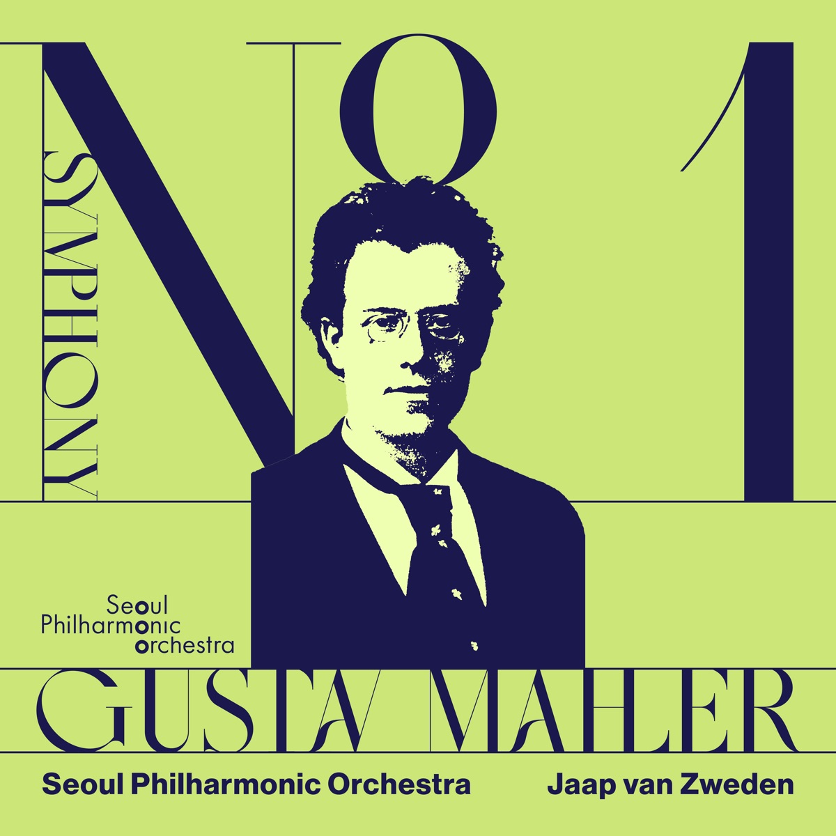 Mahler: Symphony No. 1 "Titan" by Seoul Philharmonic Orchestra & Jaap van Zweden album cover