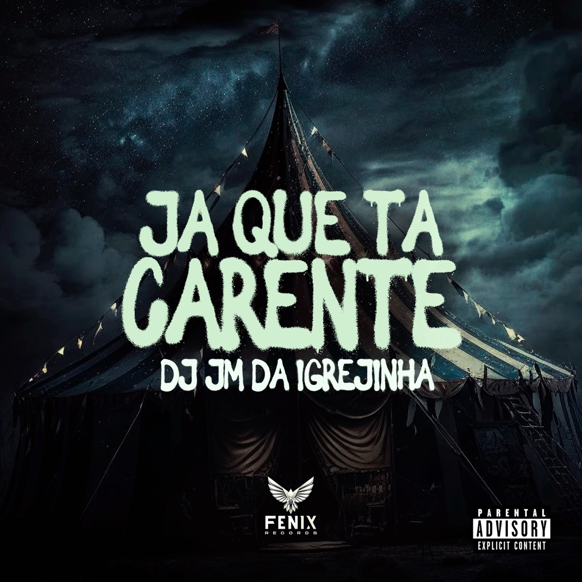 Já Que Tá Carente - Single by DJ JM DA IGREJINHA, Mc Branquinho, Mc Teuzin & Mc Kezin album cover
