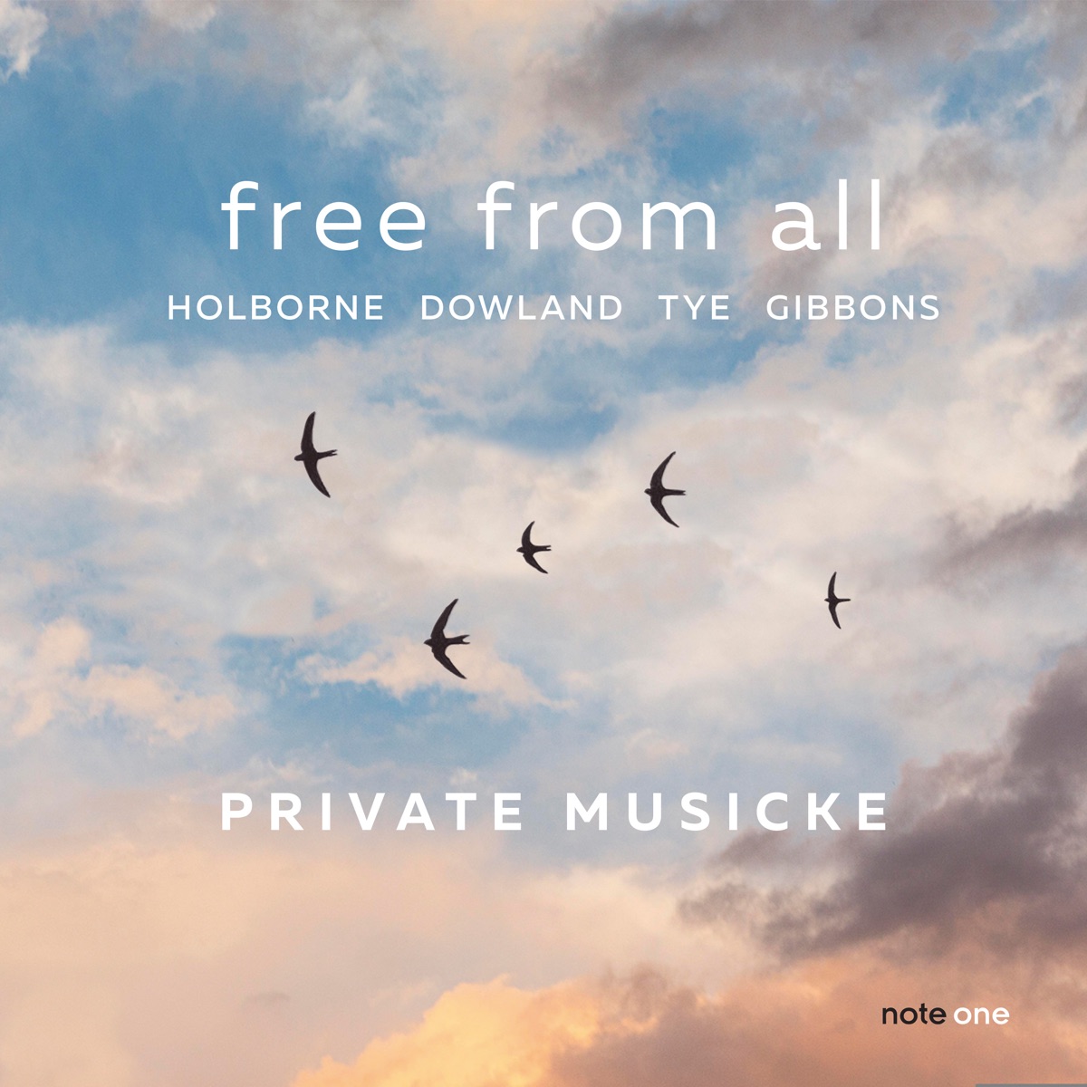 Free from All by Private Musicke album cover