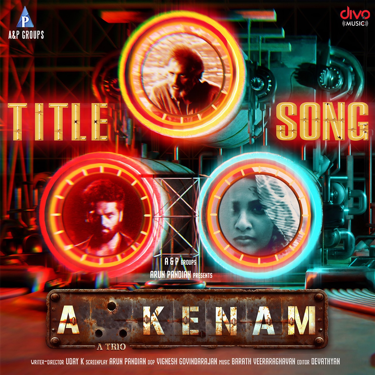 Akkenam Title Song (From "Akkenam") - Single by Chandy, Barath Veeraraghavan, Driya Pandian & Dacalty album cover