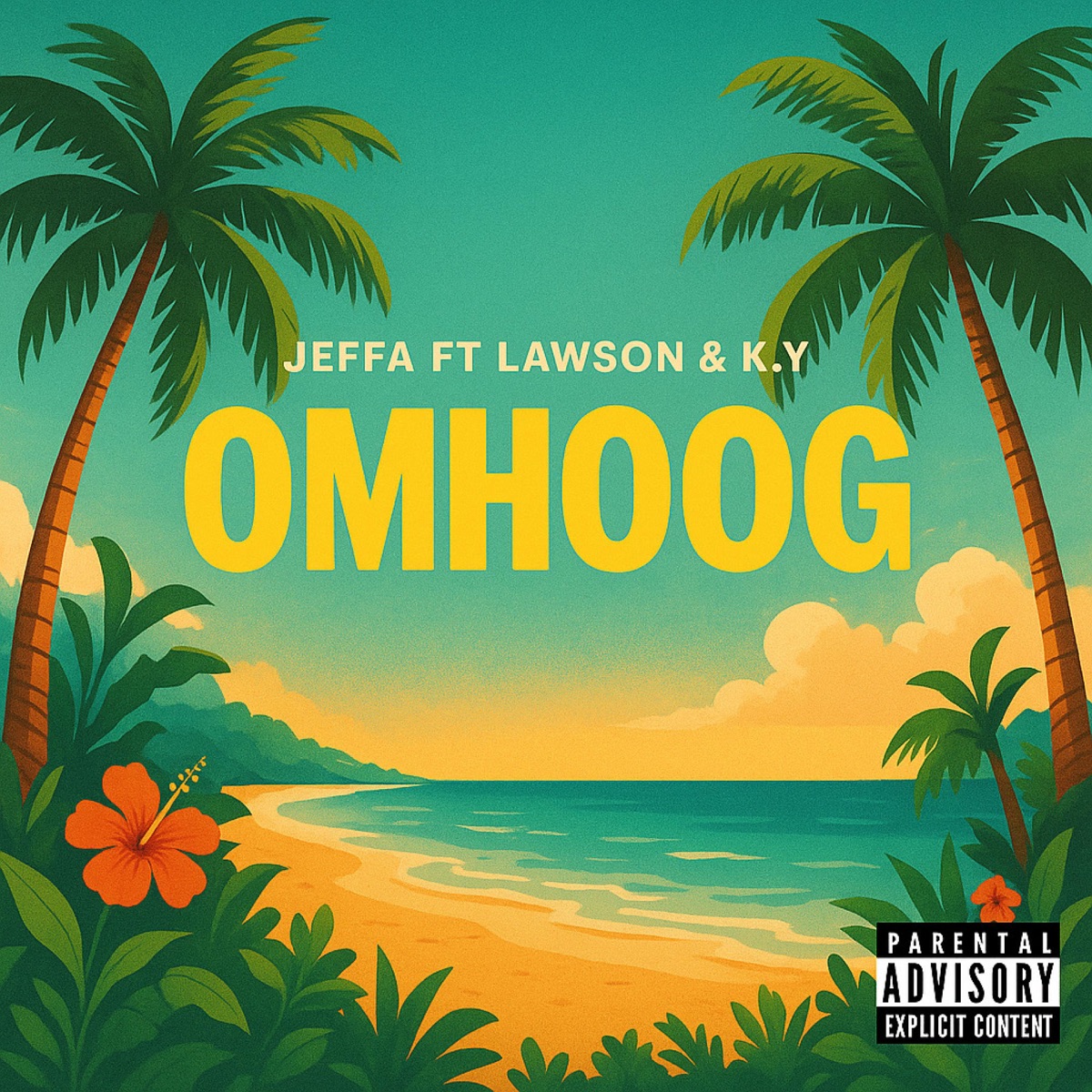 Omhoog (feat. Lawson & K.Y) - Single by Jeffa album cover