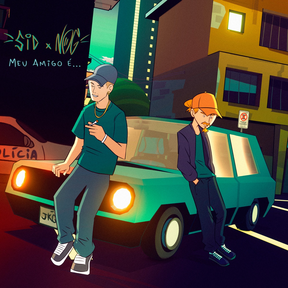 Meu Amigo É... (feat. Ugo Ludovico) - Single by Sid & Nog album cover