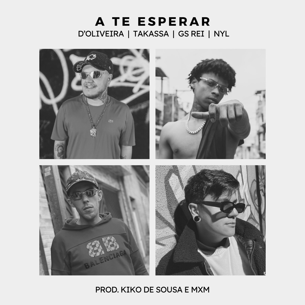 A Te Esperar (feat. Kiko de Sousa & MxM) - Single by d'Oliveira, Takassa, GS REI & NYL album cover
