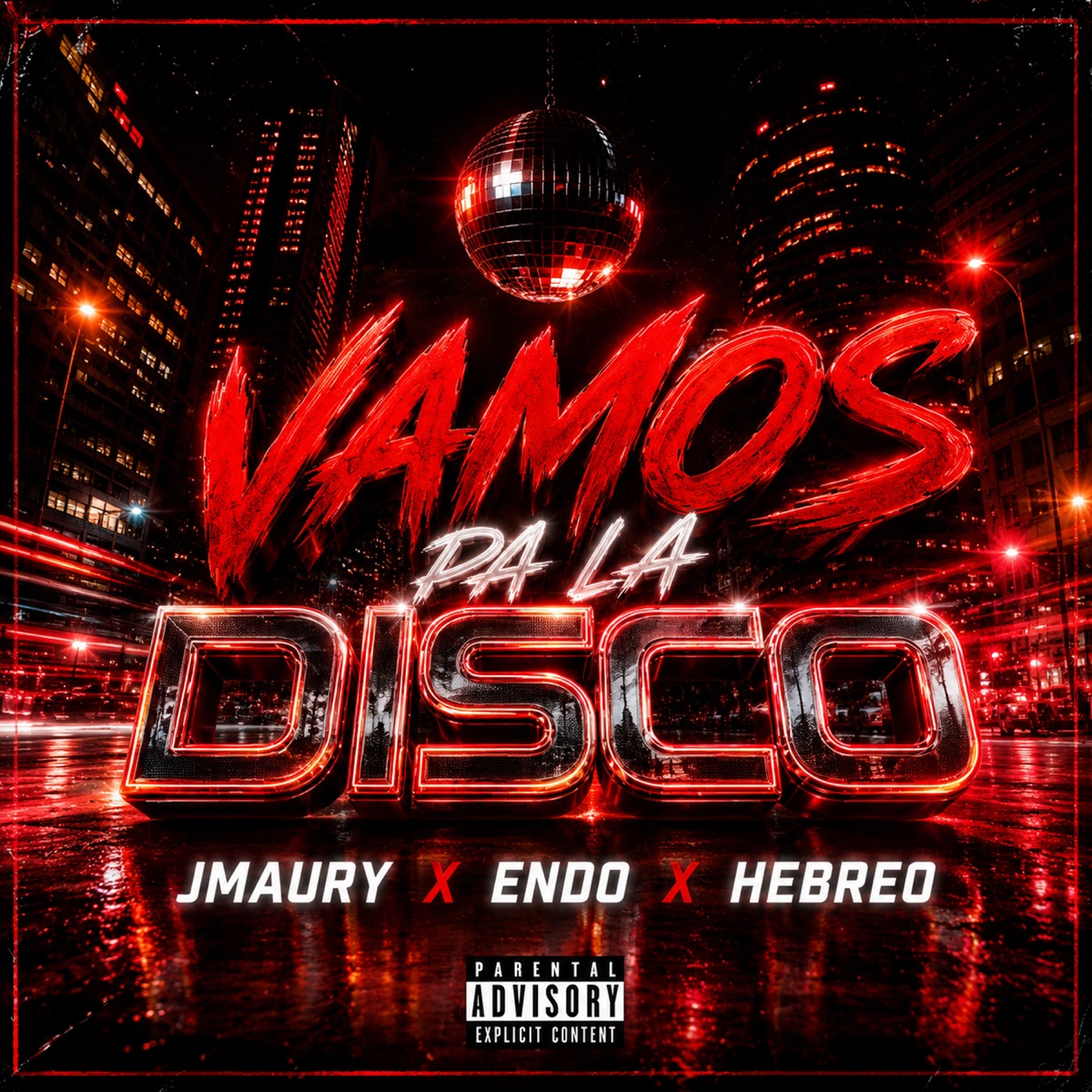 Vamos Pa La Disco - Single by Jmaury, Endo & Hebreo album cover