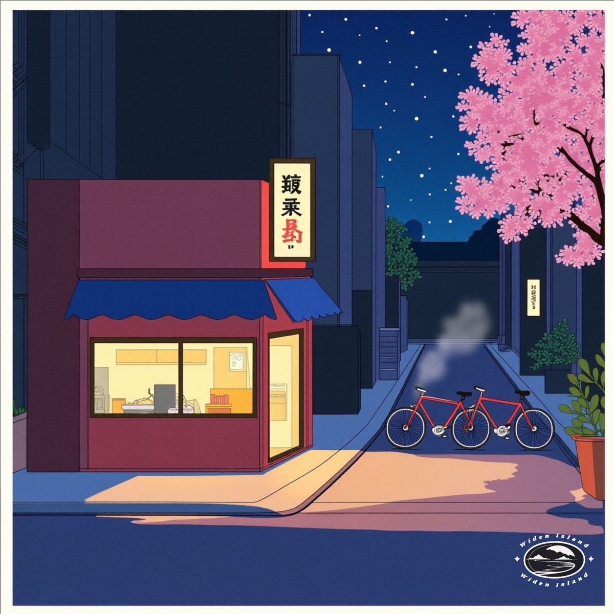 Osaka Streets - Single by One Hot Drink, Beteulan & Widen Island album cover