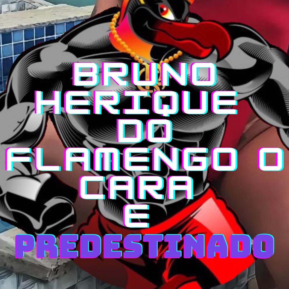 BRUNO HENRIQUE DO FLAMENGO E O CARA PREDESTINADO - Single by David Bolado album cover