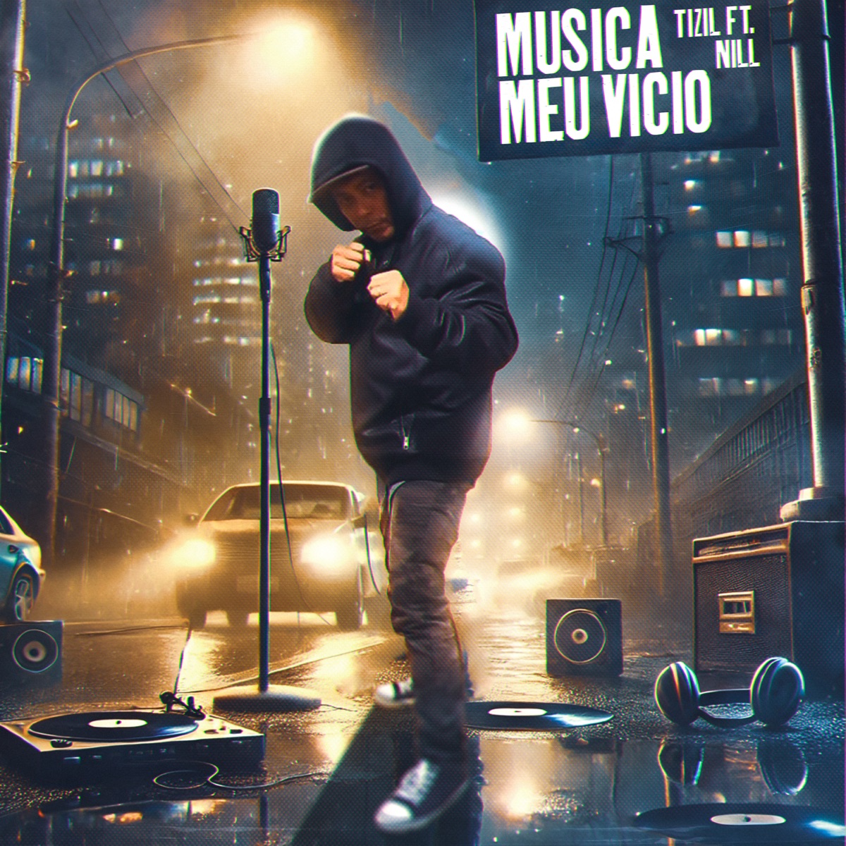 Música Meu Vício (feat. niLL) - Single by Tizil album cover