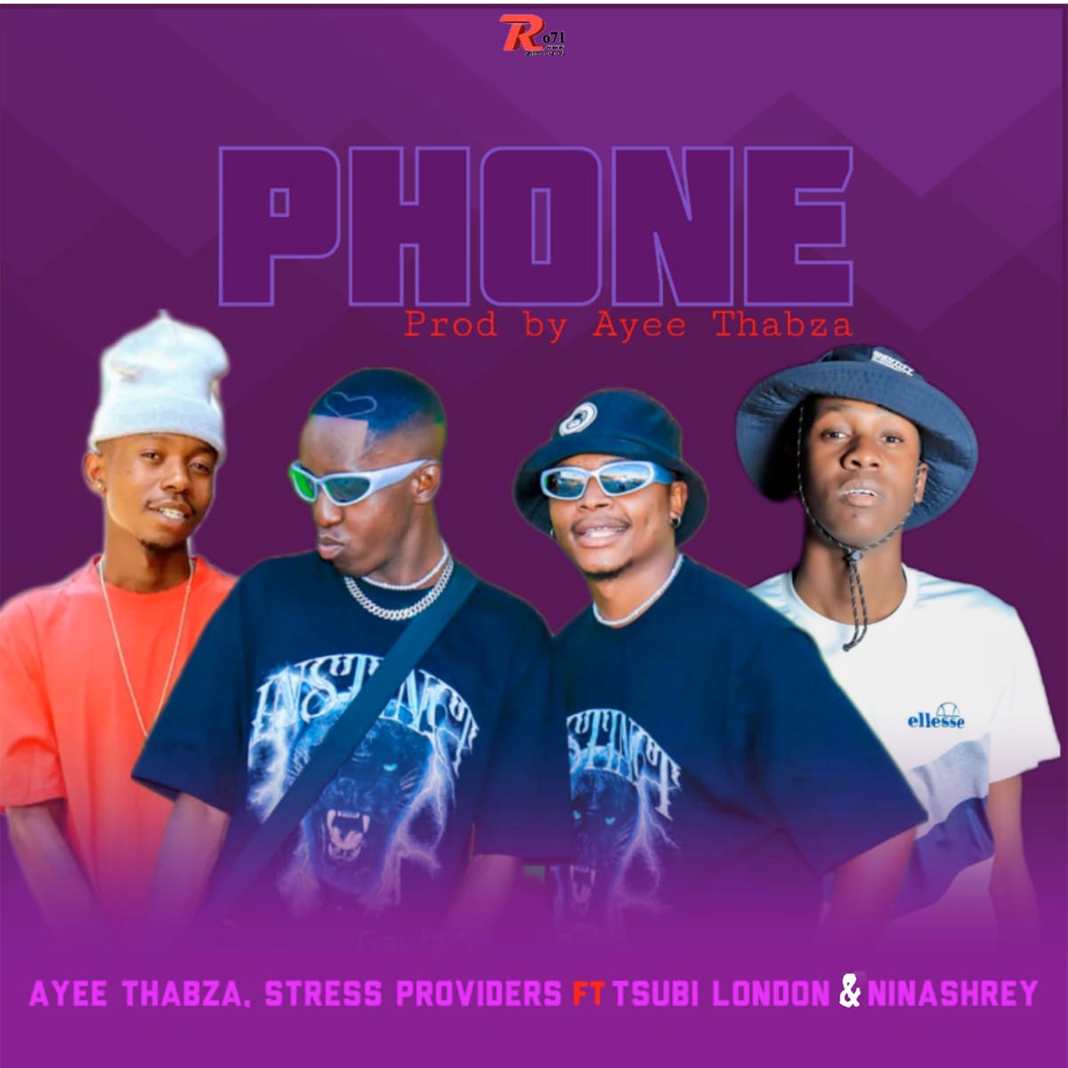 Phone (feat. Tsubi london & Ninashrey) - Single by Ayee Thabza & Stress Providers album cover