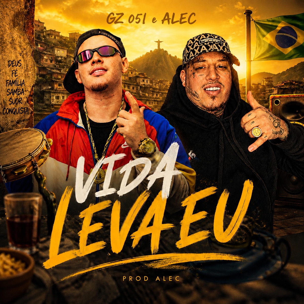 VIDA LEVA EU - Single by Alec, GZ 051 & Prod ALEC album cover
