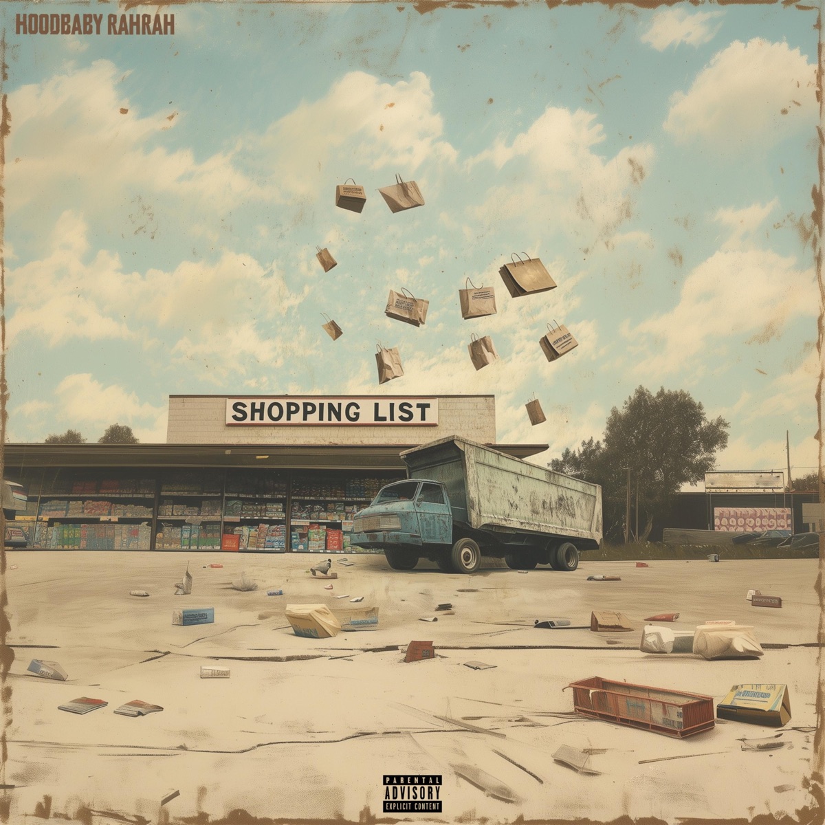 SHOPPING LIST - Single by Hoodbaby Rahrah album cover