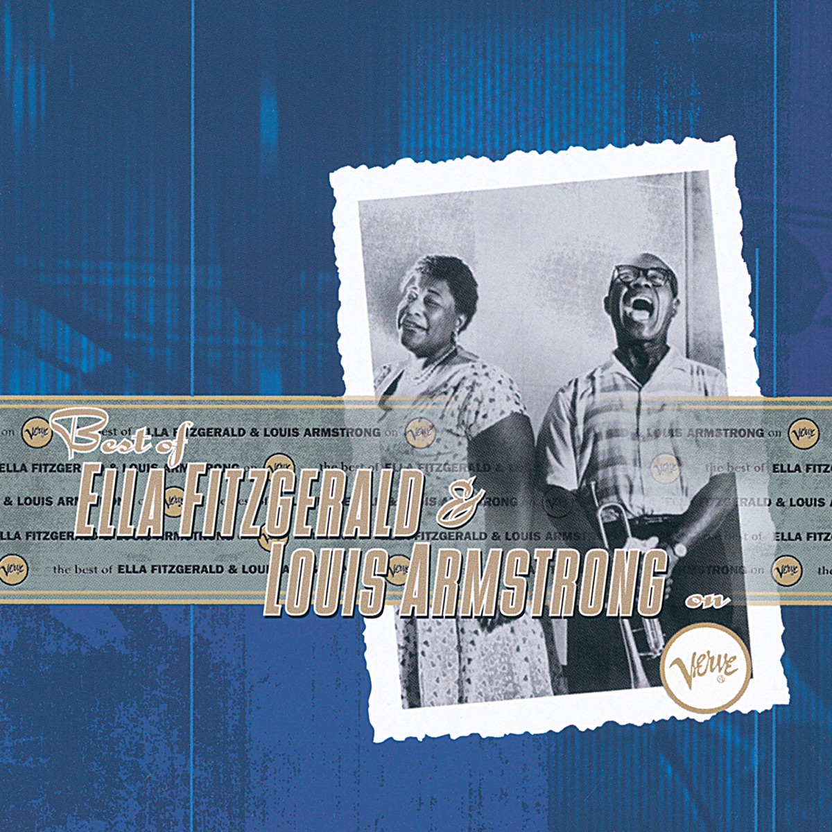 The Best Of Ella Fitzgerald And Louis Armstrong On Verve by Ella Fitzgerald & Louis Armstrong album cover