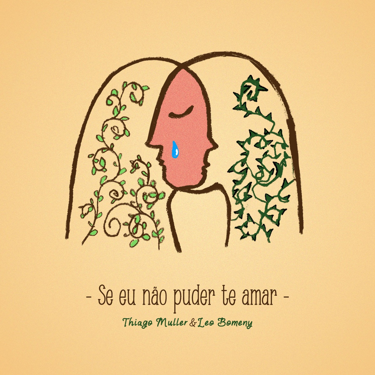Se eu não puder te amar - Single by Thiago Müller & Leo Bomeny album cover