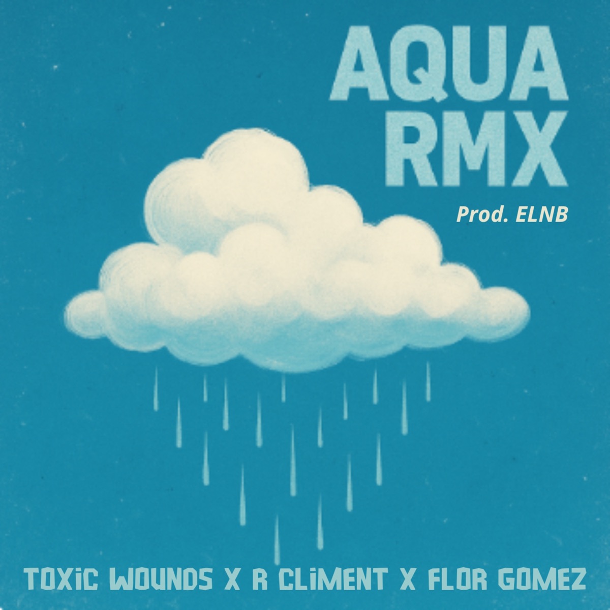 Aqua (Remix) - Single by Toxic Wounds, R Climent & Flor Gomez album cover