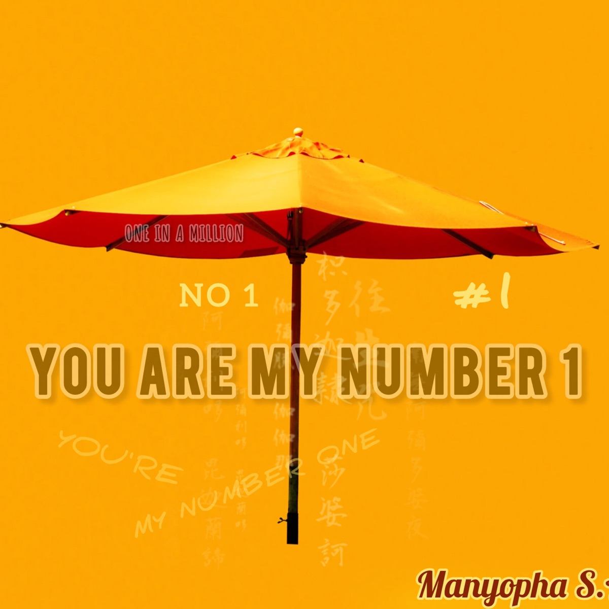 You are my number 1 - Single by MANYOPHA SA album cover