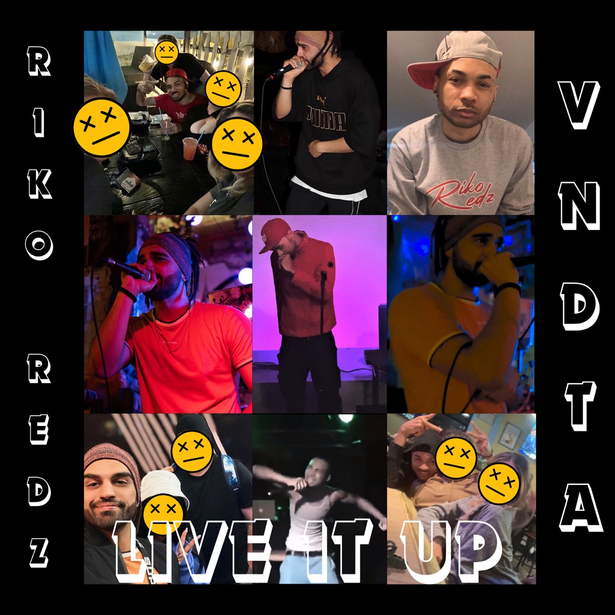 Live It Up (feat. VNDTA) - Single by Riko Redz album cover